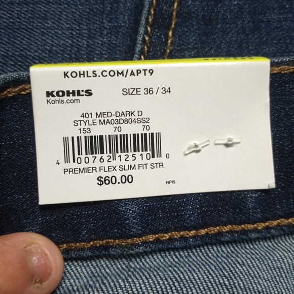 Mens Jeans slim fit 36x34 - Picture 6 of 6